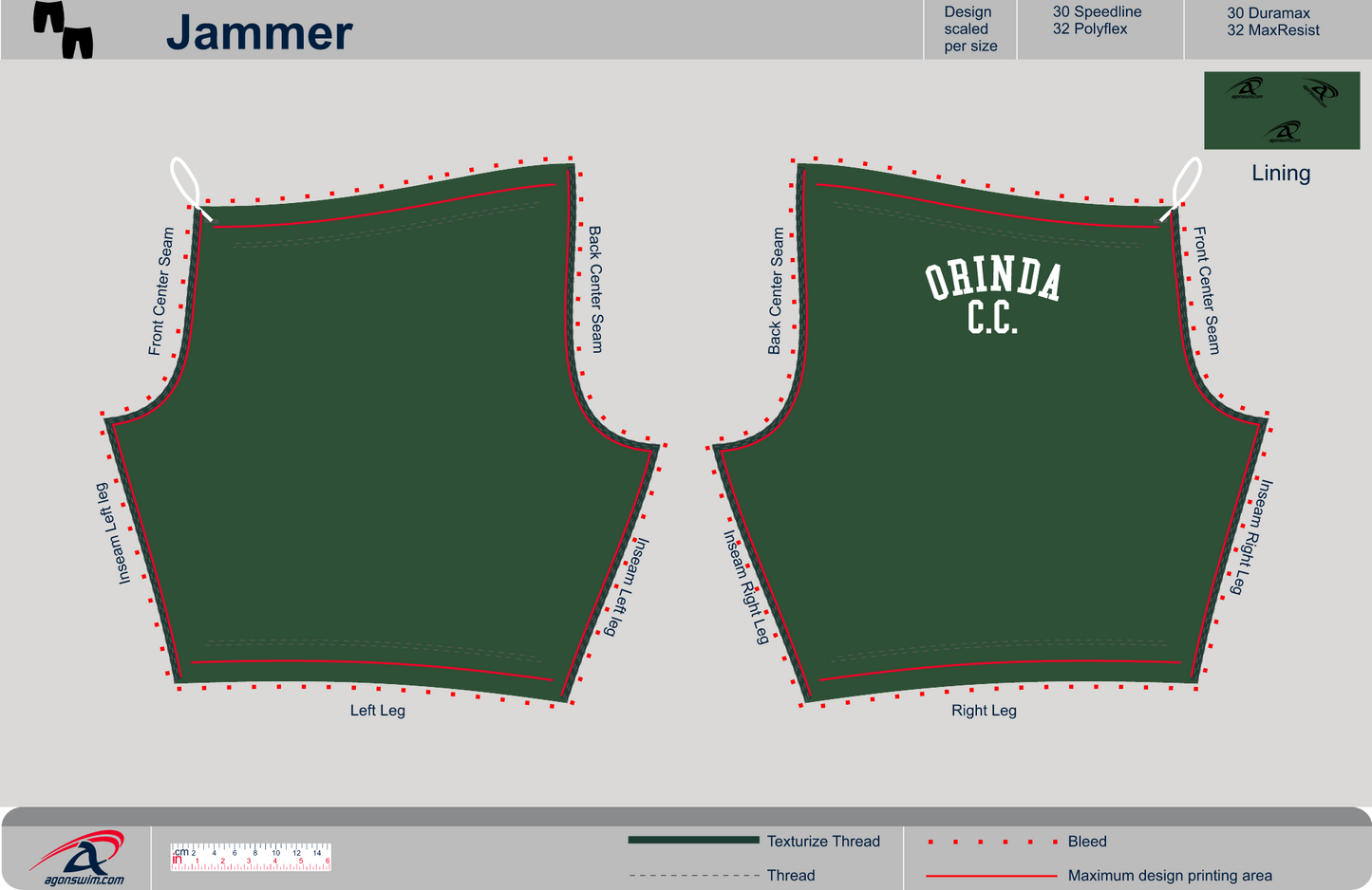 Jammer Practice Suit 2