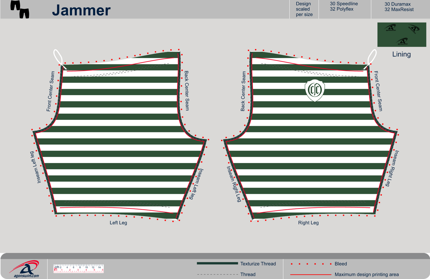 MaxResist Jammer Fully Front and Back Lined (2026)