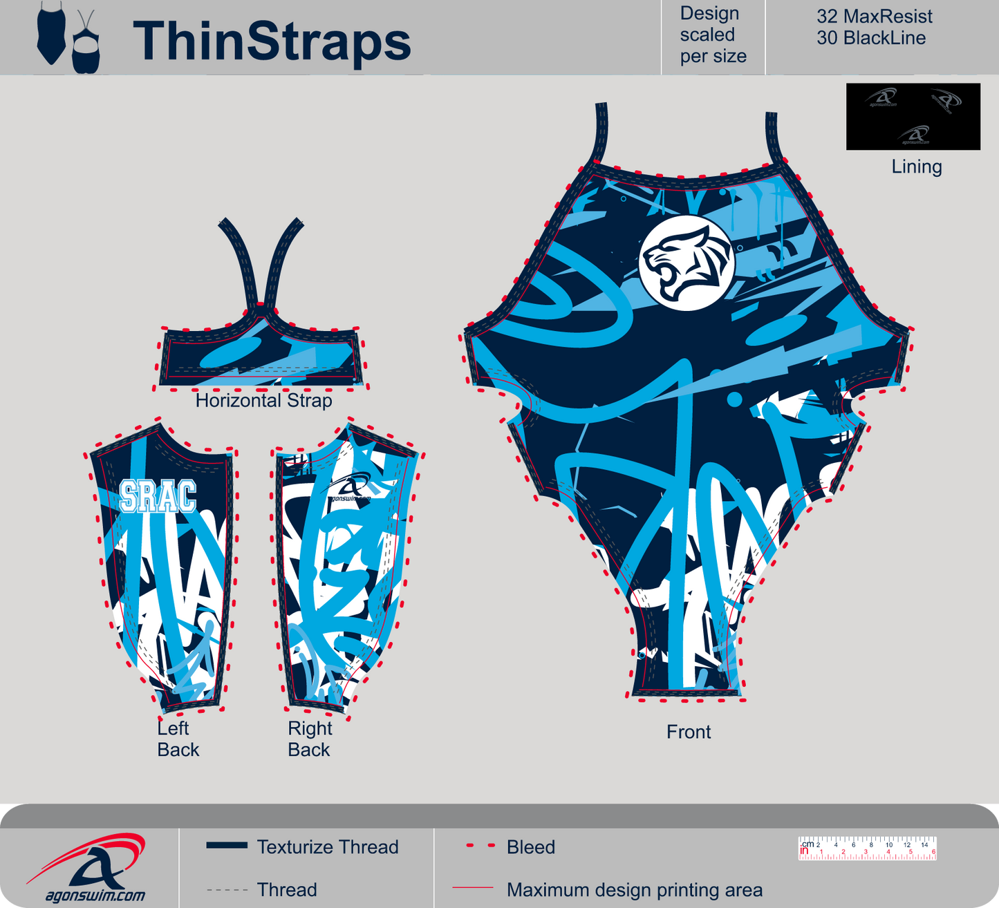 Adult Thin Strap