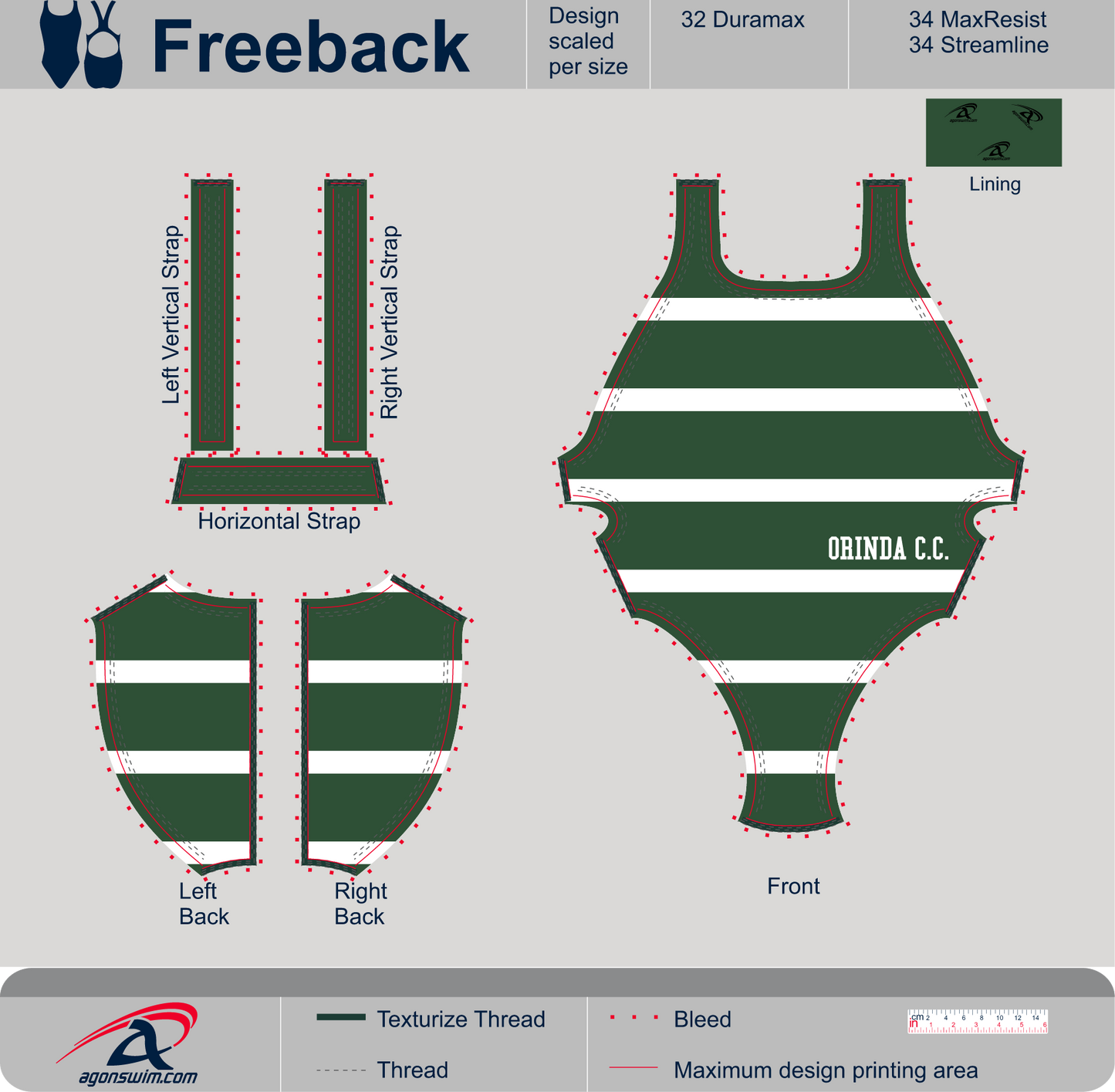 Practice #1 Adult Thick Strap