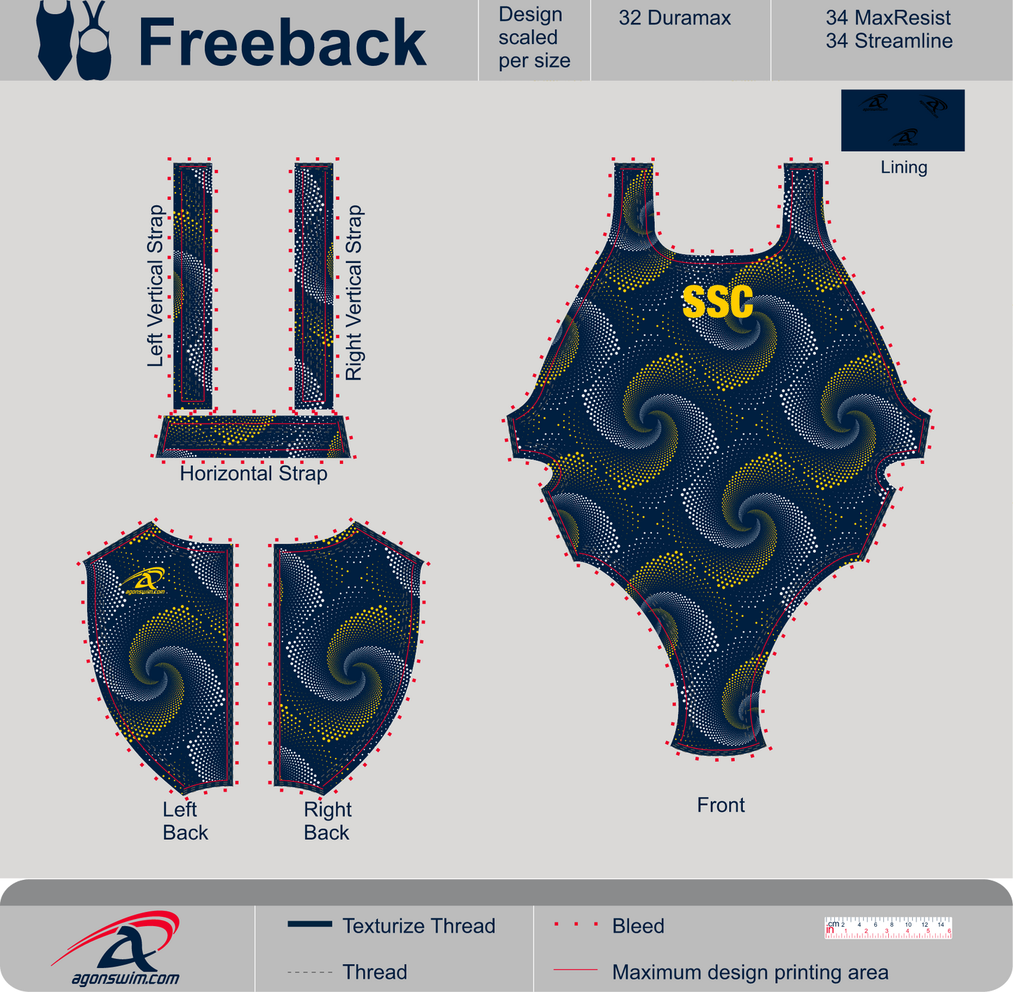 Adult Thick Strap