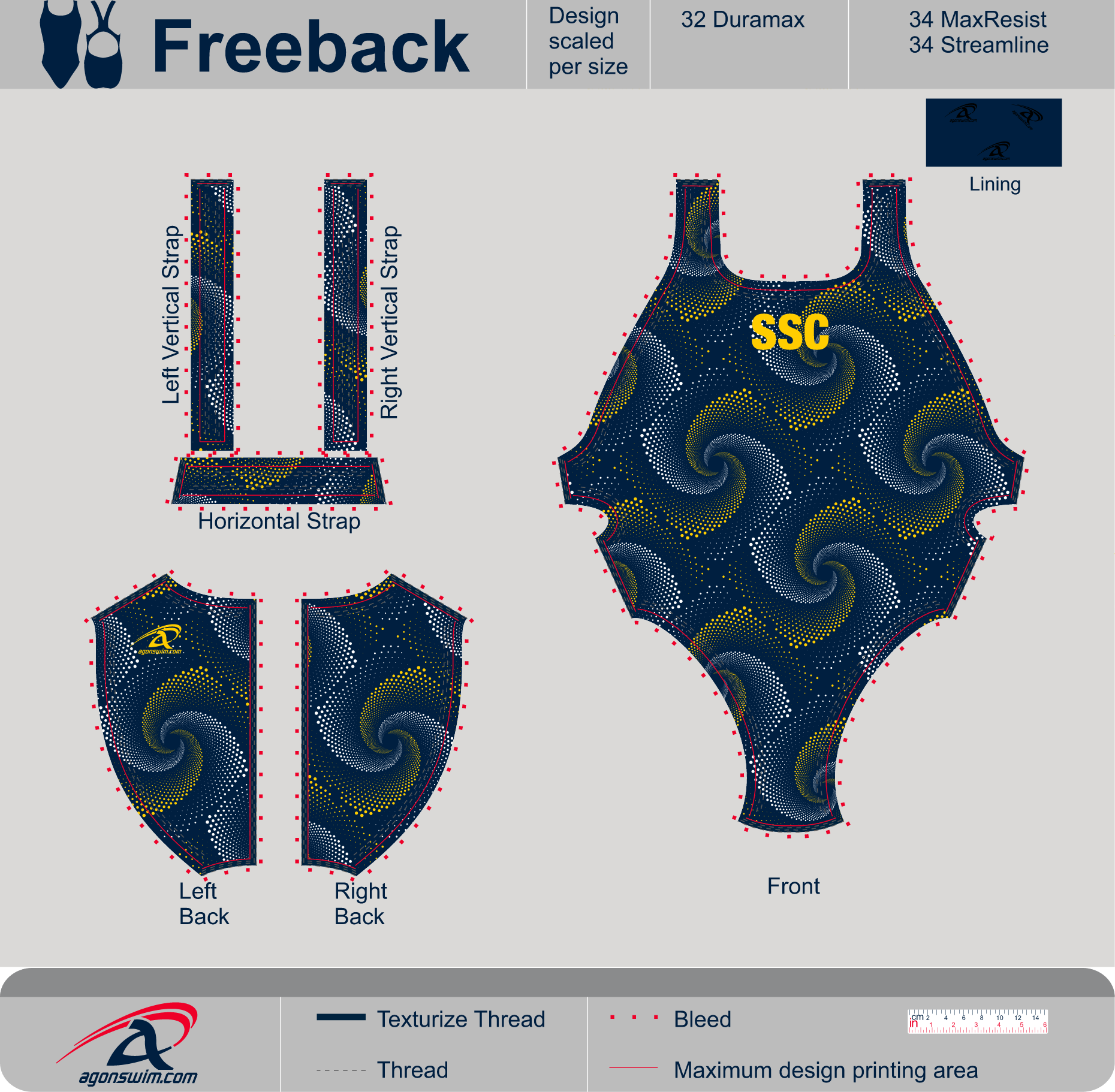 Adult Thick Strap
