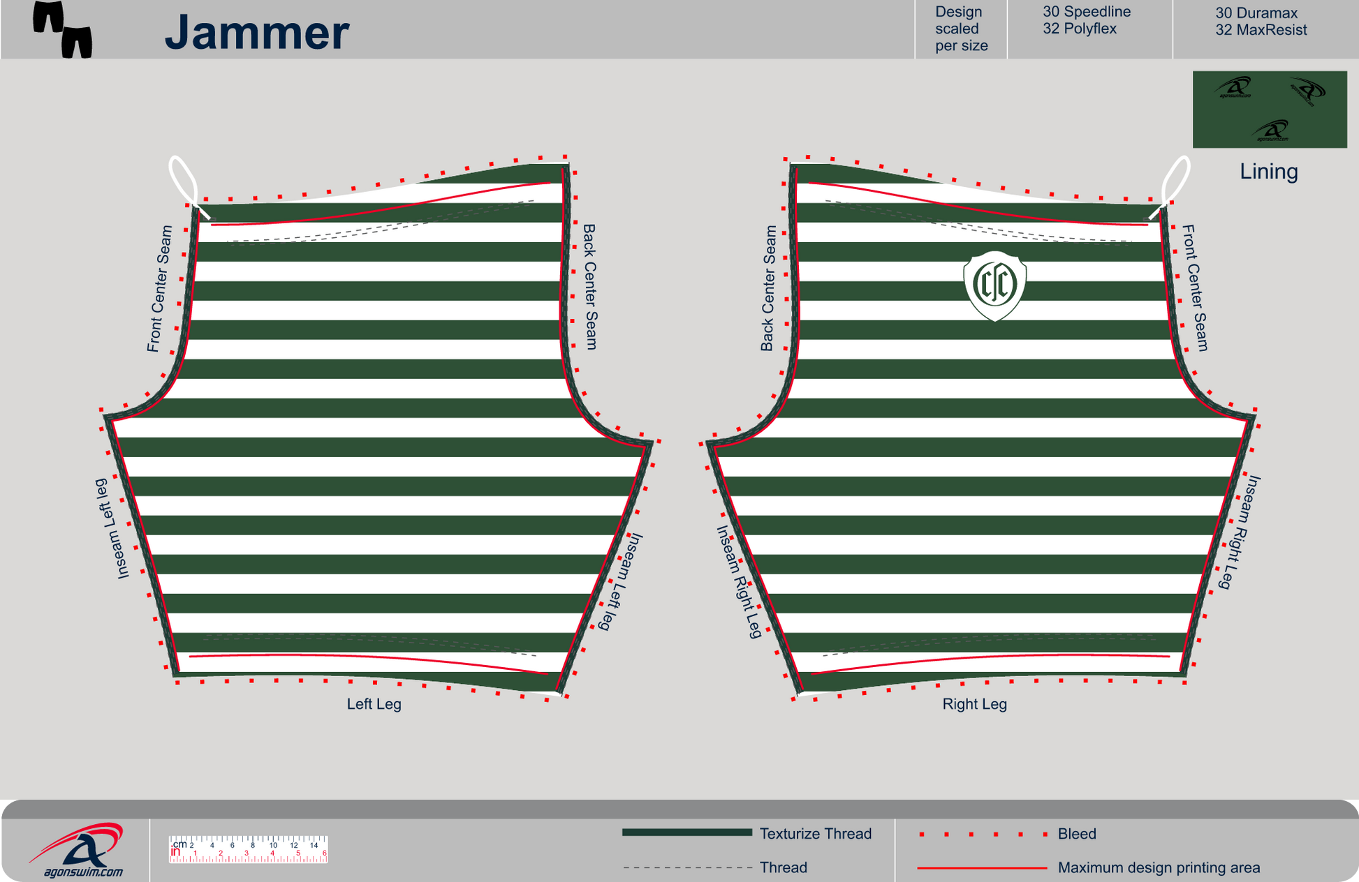 MaxResist Jammer Fully Front and Back Lined (2026)