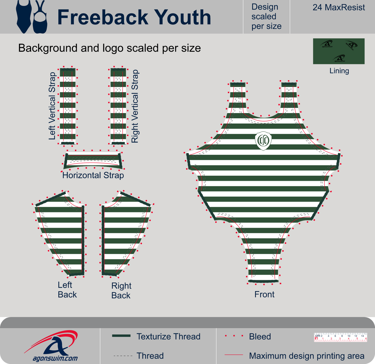 Youth Thick Strap Practice 1