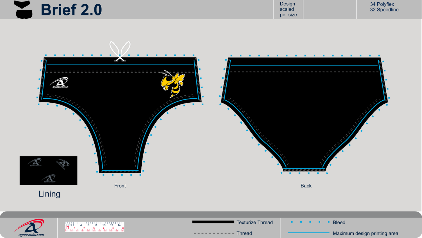 Speedline Brief 2.0 Fully Front Lined (2024)