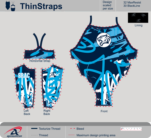 Adult Thin Strap