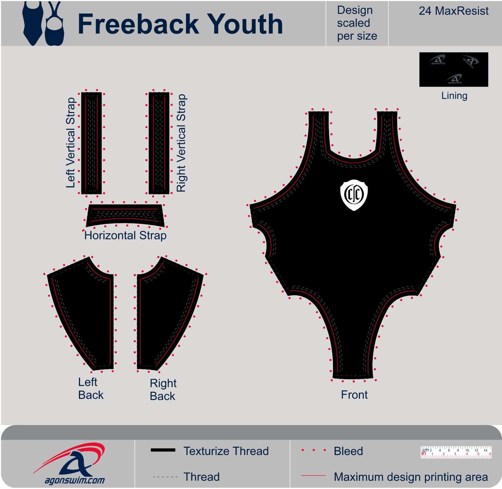 Competition Youth Thick Strap
