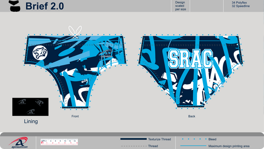 Speedline Brief 2.0 Fully Front and Back Lined (2025)