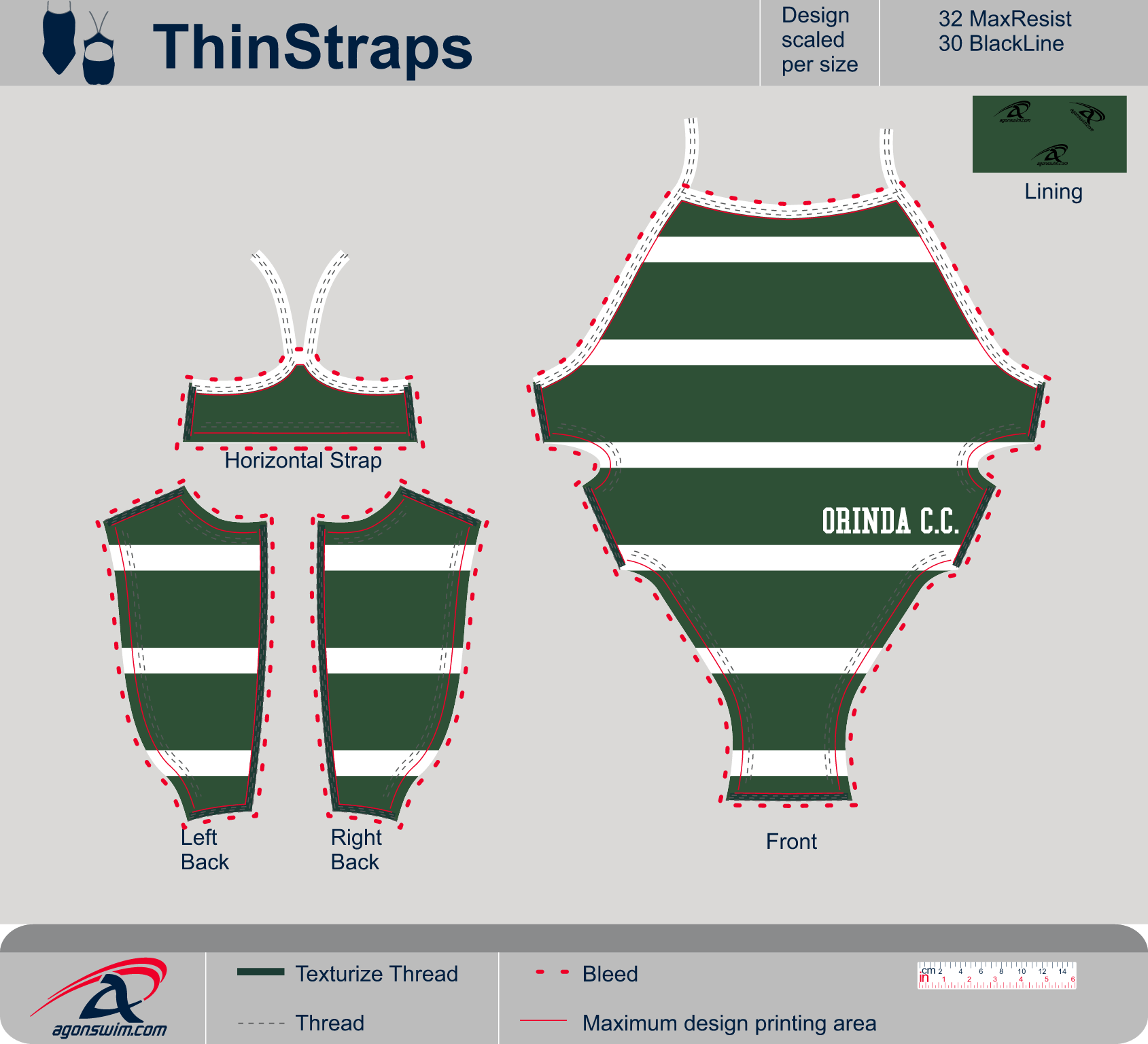 Practice #1 Adult Thin Strap