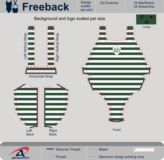 Adult Thick Strap Practice Suit 1